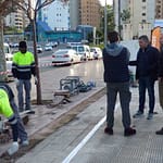 Benidorm inicia una actuación de mejora de la accesibilidad en la avenida Alfonso Puchades