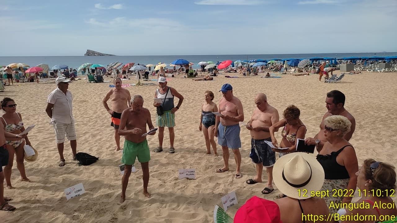 Coro en Benidorm 3ª edad